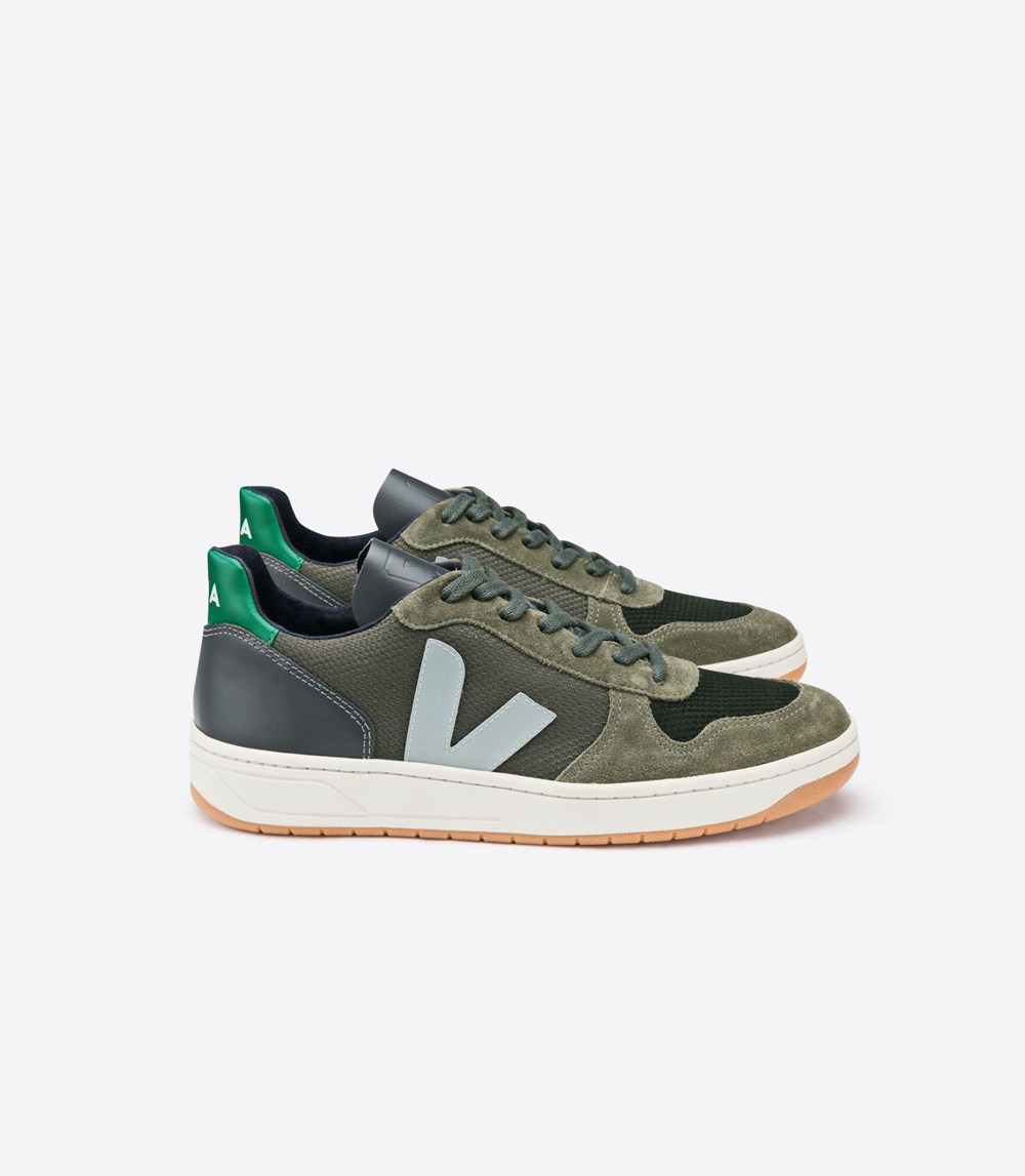 Tenis Veja Hombre - V-10 B-Mesh Multico - Verde Oliva - 531YSOPHW